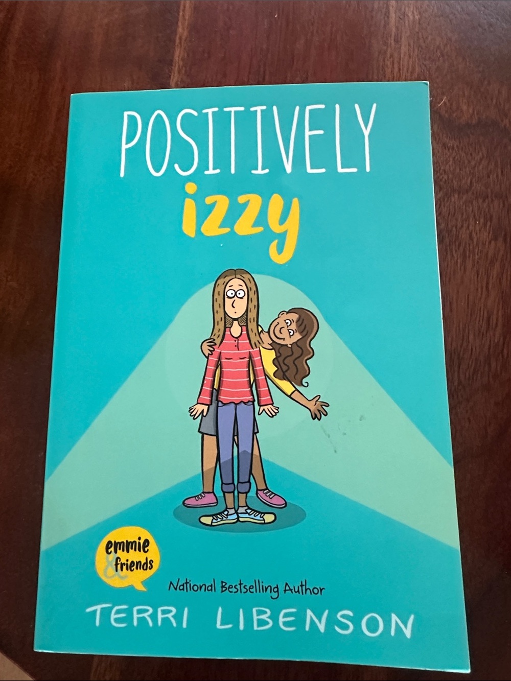Positively Izzy Kids Book - Teal Cover